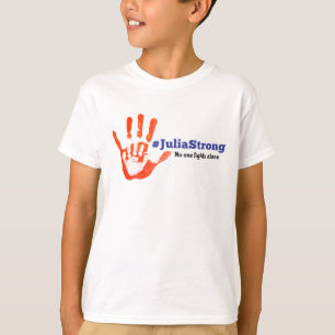 ServiceJulias slagsmål! Krigare Handprint T Shirt