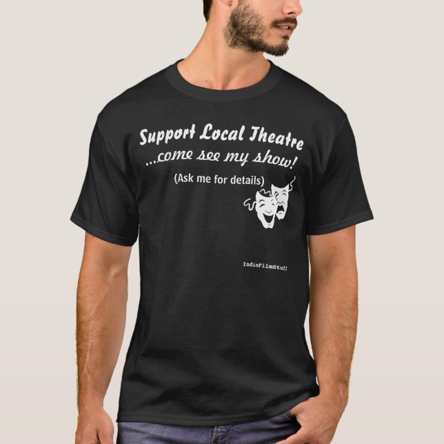 ServicelokalTheatre. T-shirt (Framsida)