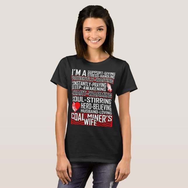 Servicemake som älskar tshirten för tee shirt (Hel framsida)