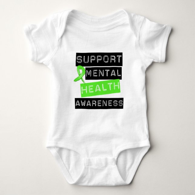 Servicemental hälsamedvetenhet t shirt (Framsida)