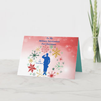 Servicemönster med mappat gratulationskort kort