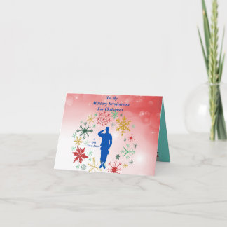 Servicemönster med mappat gratulationskort kort