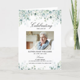 Serviceorder för Eucalyptus Lövs | Memorial Program