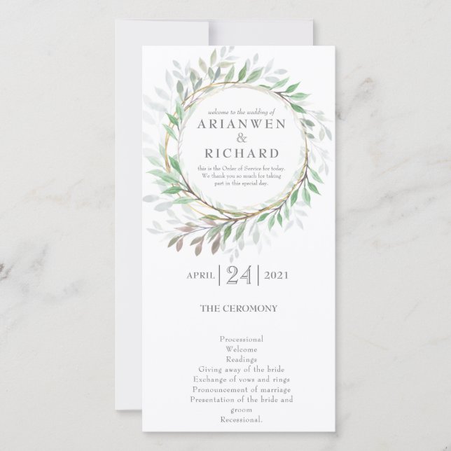 Serviceorder, Skogsmark (Framsida)