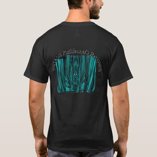 ServiceParkinsons T-tröja för forskning Tee Shirt (Baksida)