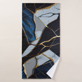 Serviette de plage art abstrait 