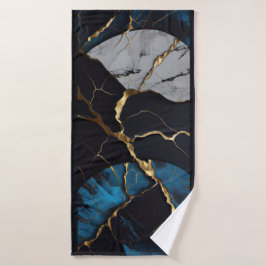 Serviette de plage art abstrait 