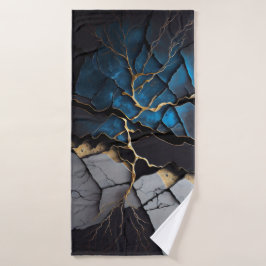 Serviette de plage art abstrait 