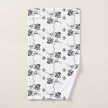 Serviettes Bouledogue Francais