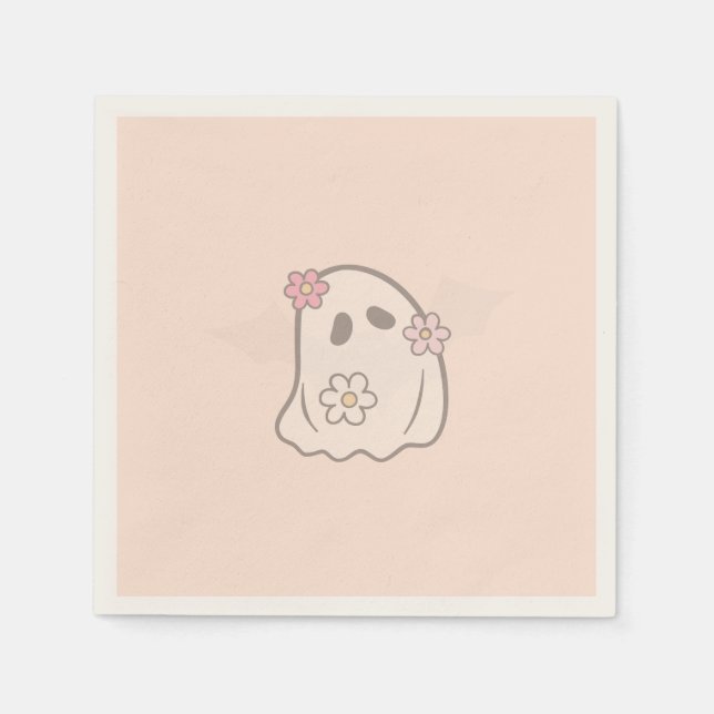 Serviettes Fête d'Halloween Girly Fille Pappersservett (Framsidan)