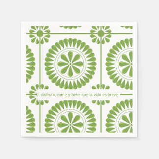 servilleta de papel con Disño mexicano Pappersservett