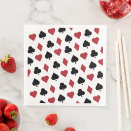 Servilleta de papel de cena naipes pappersservett