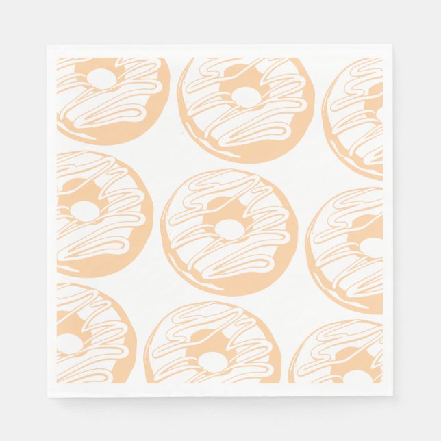 Servilleta de papel donuts  pappersservett (Framsidan)