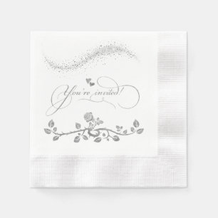 Servilleta de papel para boda pappersservett