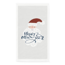 Servilleta de papel rectangular navideña