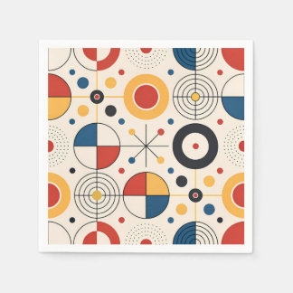 Servilleta diseño geométrico pappersservett