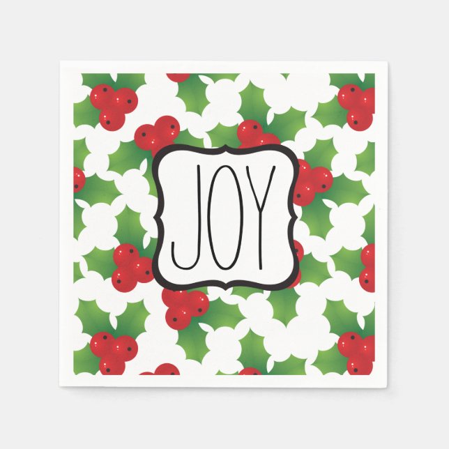 SERVILLETA PARA FIESTA DE NAVIDAD PAPPERSSERVETT (Framsidan)