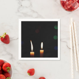 Servilleta personalizada con fotografía bokeh pappersservett