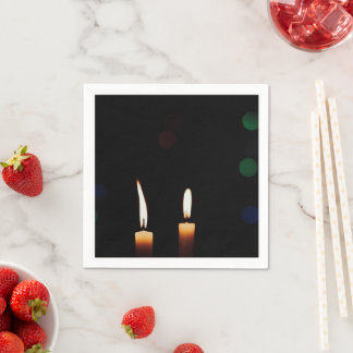 Servilleta personalizada con fotografía bokeh pappersservett