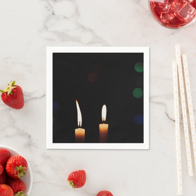 Servilleta personalizada con fotografía bokeh pappersservett (Insitu)
