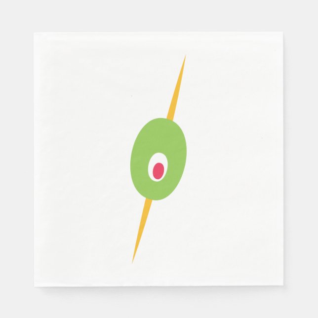 Servilletas Cóctel Cocktail Pappersservett (Framsidan)