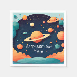 Servilletas cumpleaños personalizadas pappersservett