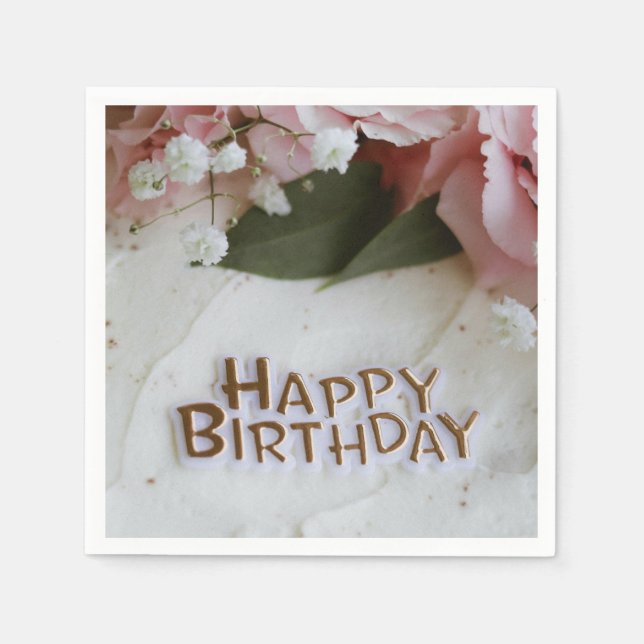 Servilletas de Cóctel Personalizadas – Elegantes  Pappersservett (Framsidan)