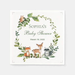 Servilletas De Papel ducha de bebé con pañales de  Pappersservett