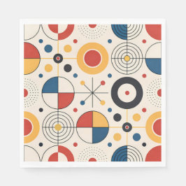 Servilletas diseño geométrico pappersservett