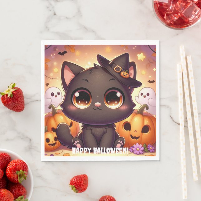 Servilletas Gato Negro Pappersservett (Insitu)