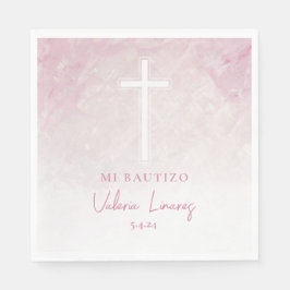 Servilletas Mi Bautizo Rosita Spain Napkins Pappersservett