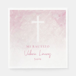 Servilletas Mi Bautizo Rosita Spain Napkins Pappersservett
