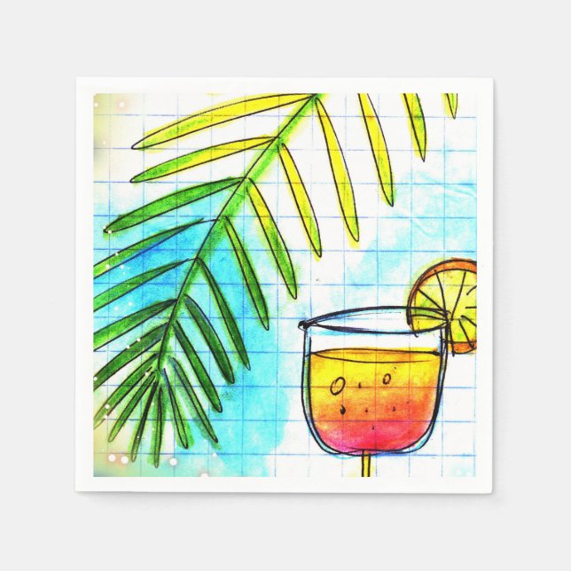 Servilletas originales para restaurant bar pappersservett (Framsidan)