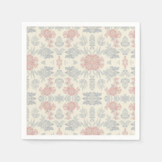servilletasbotánico, flores acuarela,decorativo, pappersservett