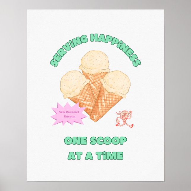 Serving Happiness Poster (Framsidan)