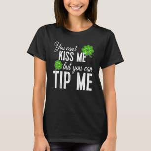 Servitör för st patricks day Waitress Bartender Ti T Shirt