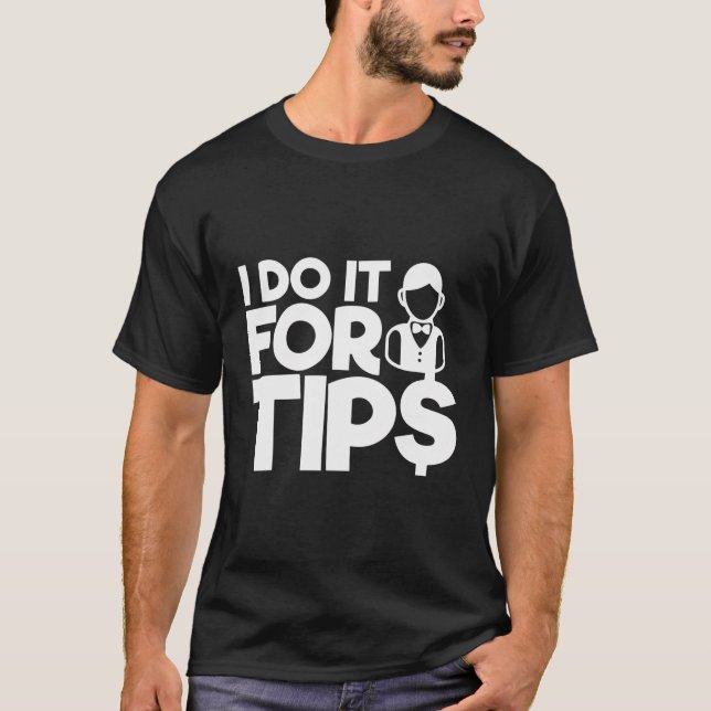 Servitör T Shirt (Framsida)