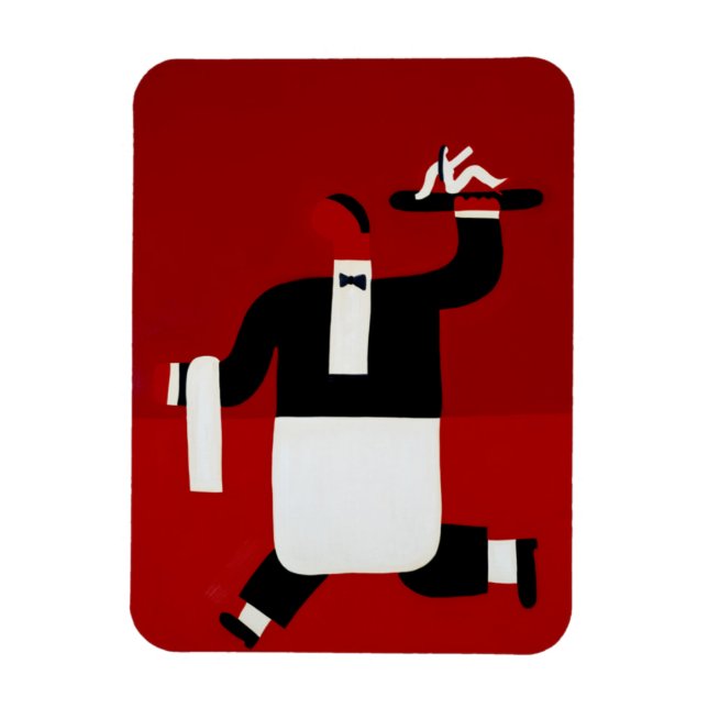 Servitören 1998 magnet (Vertikal)