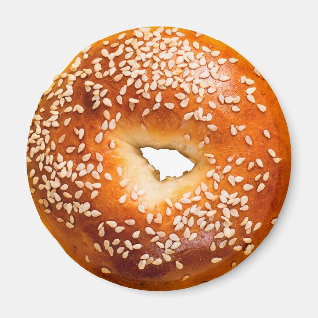 Sesame Bagel Magnet (Framsidan)