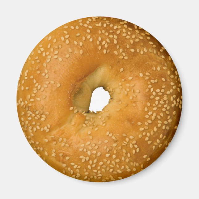 Sesame Bagel Magnet (Framsidan)
