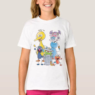 Sesame Pals Doodley-grafik T Shirt