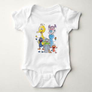 Sesame Pals Doodley Graphic T Shirt
