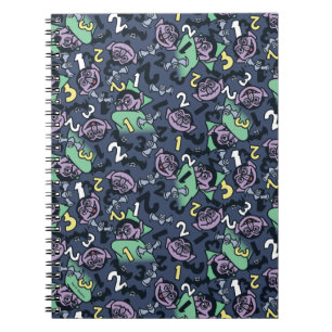 Sesame Sesame   Count von Count Doodle Mönster Anteckningsbok