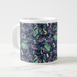 Sesame Sesame Count von Count Doodle Mönster Jumbo Mugg