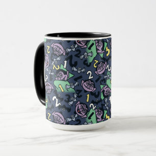 Sesame Sesame Count von Count Doodle Mönster Mugg