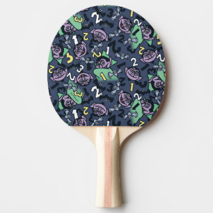 Sesame Sesame   Count von Count Doodle Mönster Pingisracket