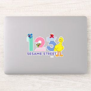 Sesame Street 123 Klistermärken