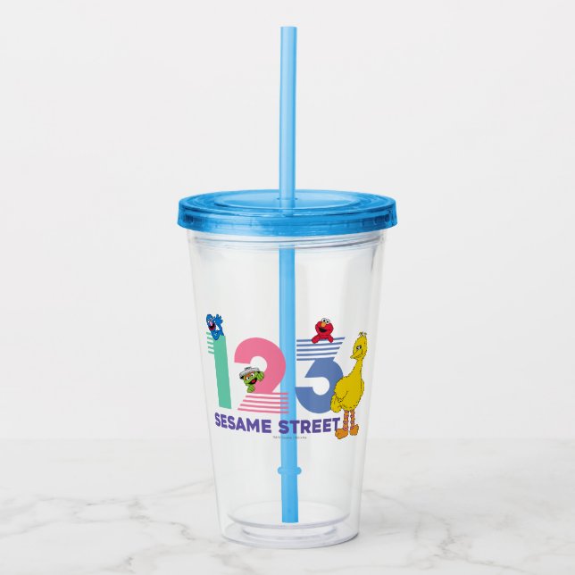 Sesame Street 123 Take Away Mugg (Framsida)