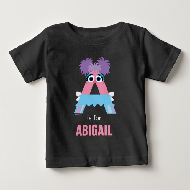 Sesame Street | A är för Abby T Shirt (Framsida)