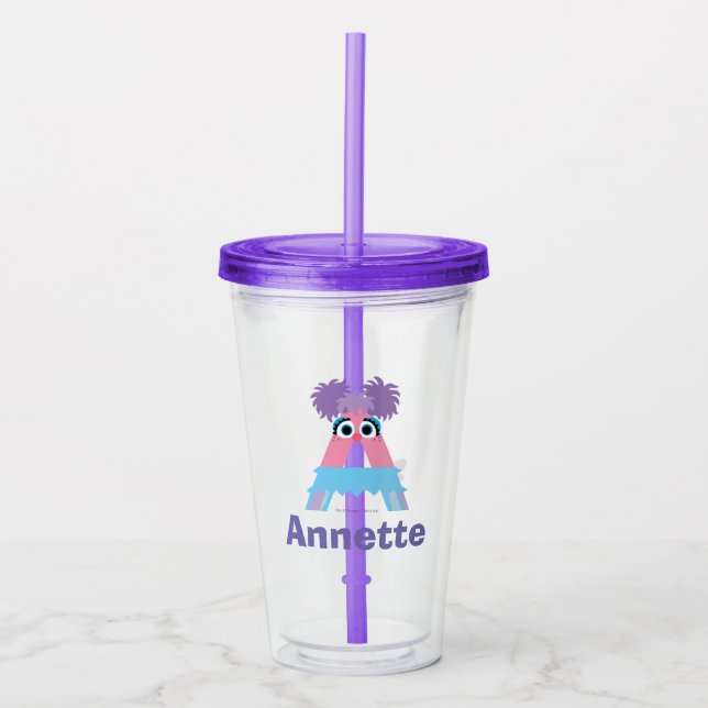 Sesame Street | A är för Abby Take Away Mugg (Framsida)